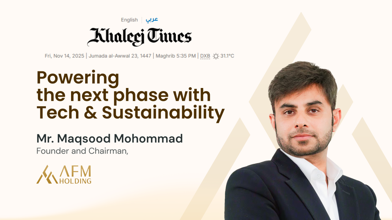 One AFM: Building Tomorrow Through Tech & Sustainability